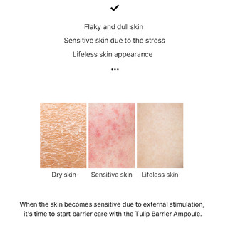 Apothe Tulip Barrier Vegan Ampoule 30ml - Serum phục hồi & bảo vệ da