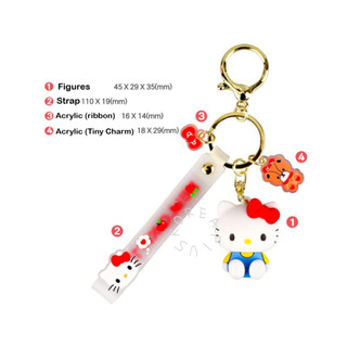 [Sanrio] Túi đựng chìa khóa dễ thương hình HelloKitty Charm