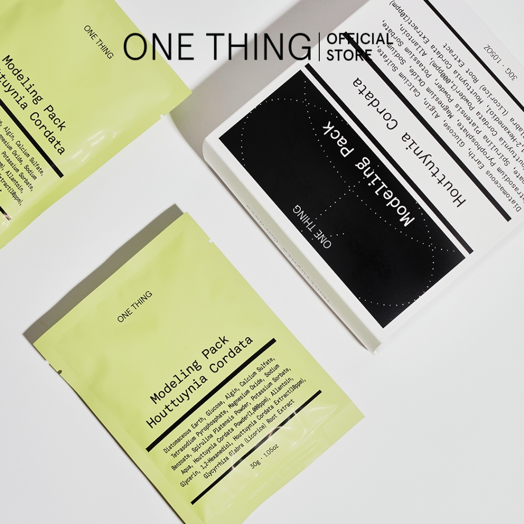 [ONE THING] Mặt nạ modeling diếp cá 20g (7 miếng) | Houttuynia Cordata ...