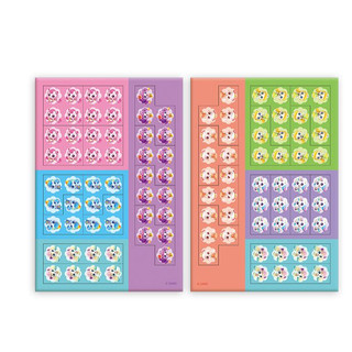 Catch Teenieping Tetromino Trò Chơi Gia Đình Family Party Kids Brain Exercise