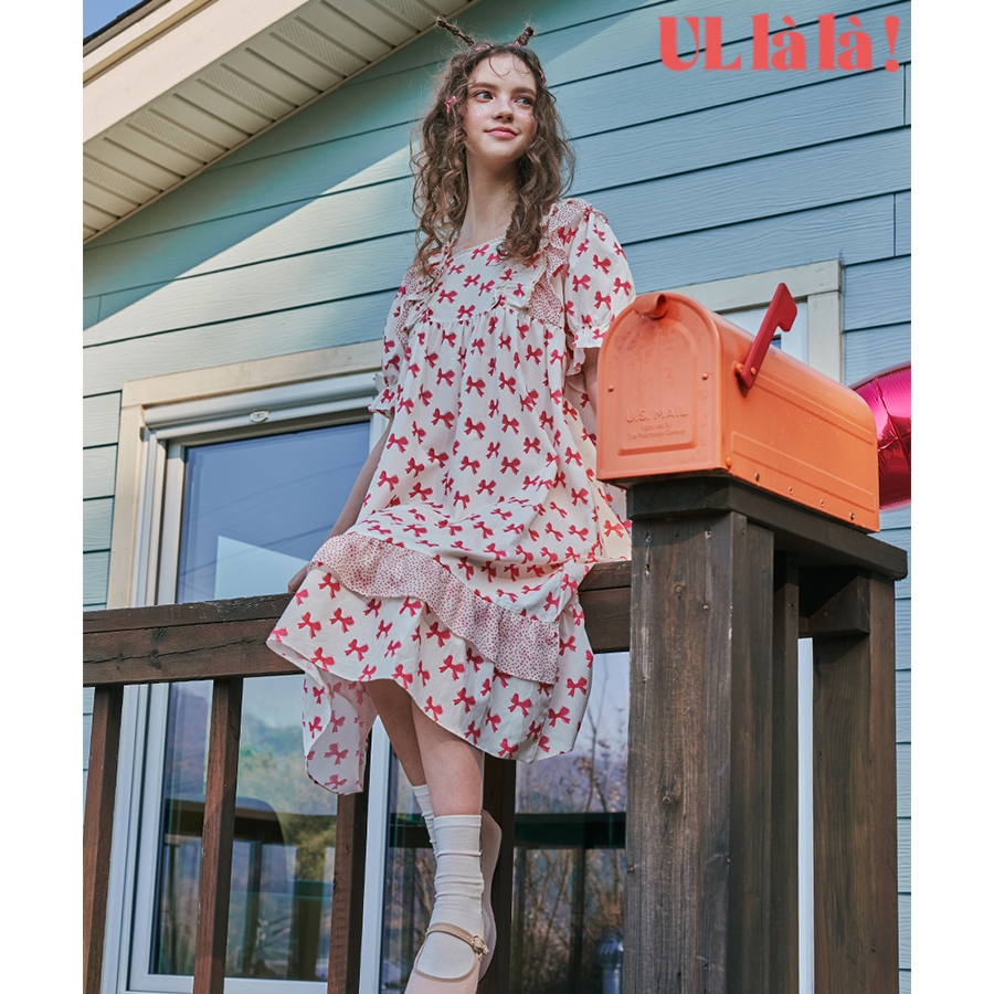 [MALL CHÍNH HÃNG] (24168WOSXN) ULLALA PYJAMAS VÁY NGỦ MẶC NHÀ CUTE TAY ...