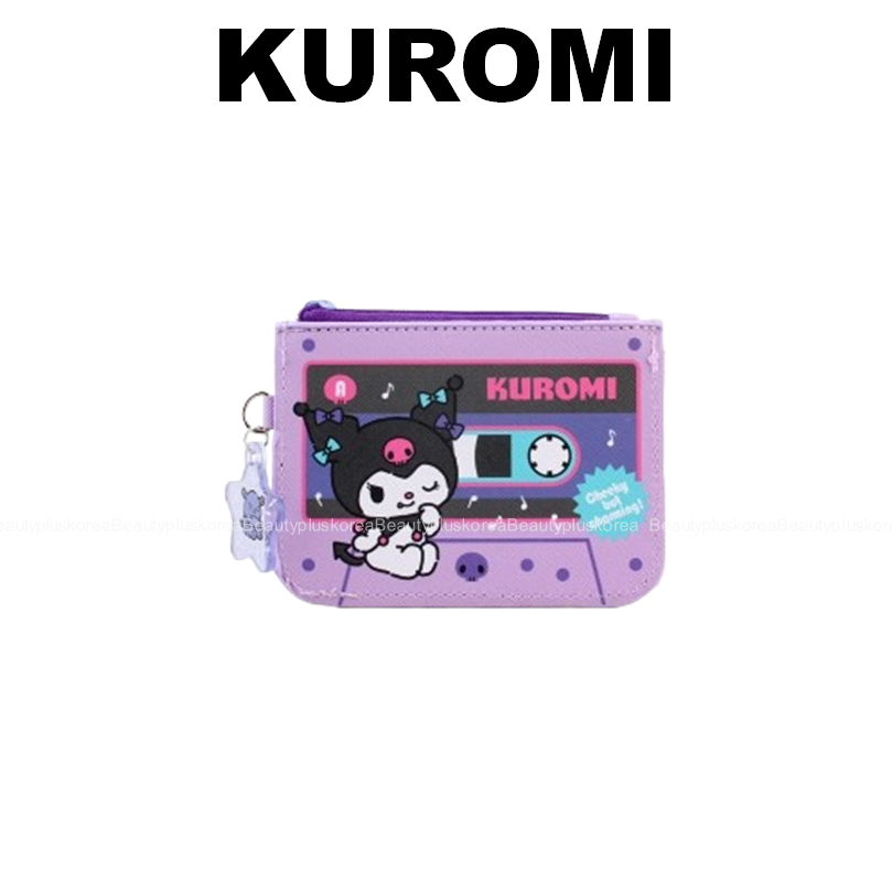 [Sanrio] Ví đựng thẻ dây đeo Newtro (Kuromi / Cinnamoroll / Pochacco / Mymelody)