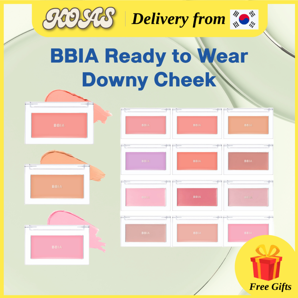 [BBIA] Ready To Wear Downy Cheek, Soft & Downy, Kem Blush