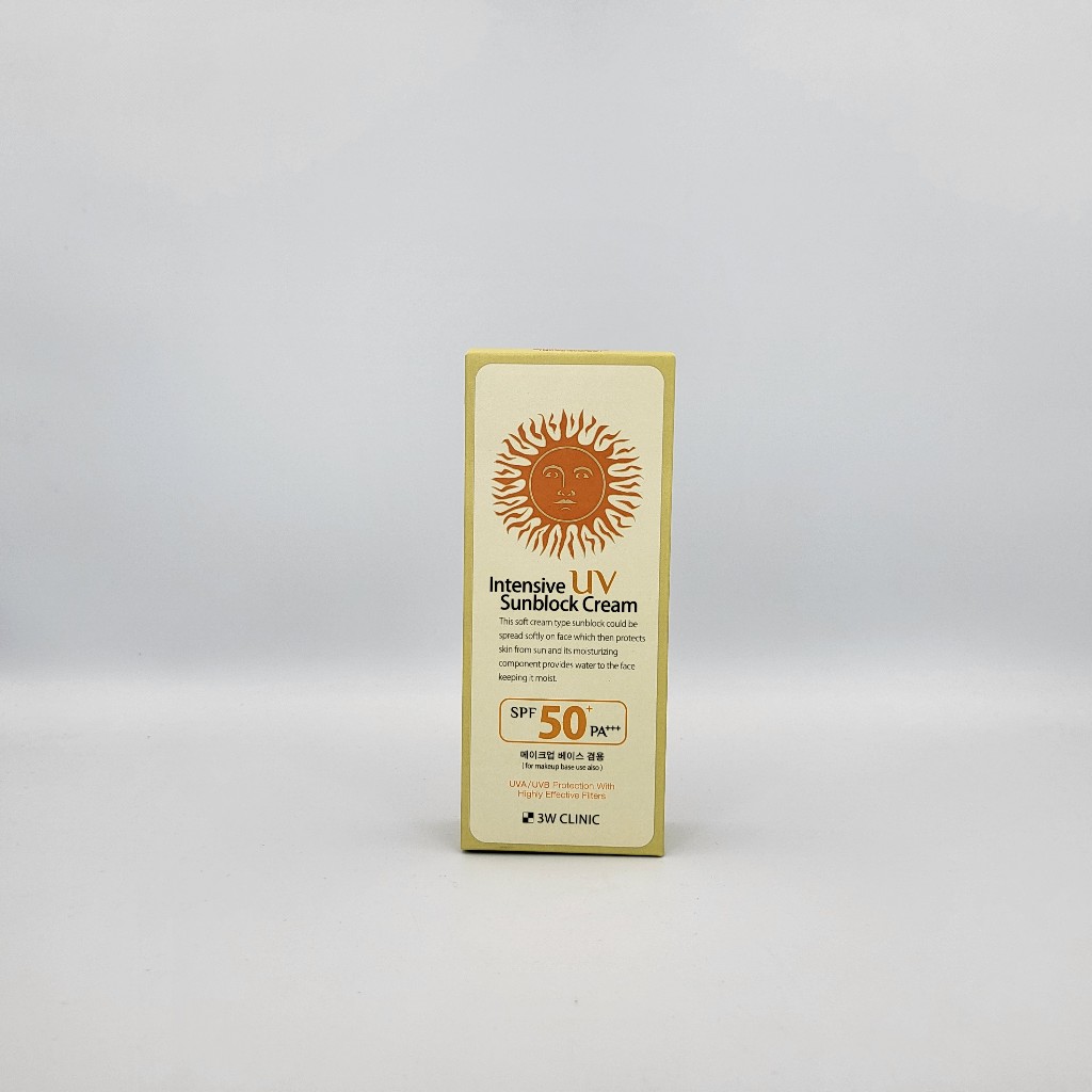 [Hàng mới về] Kem chống nắng 3W CLINIC SPF50+ PA+++ 70ml hiệu quả