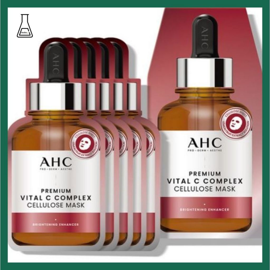 Mặt nạ Cellulose phức hợp AHC Premium Vital C 27ml * 5ea Mặt nạ tăng ...