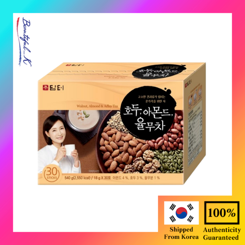 Damtuh Almond Walnut Job 's Tears Tea 18g x 30T _ Beautiful _ K ...