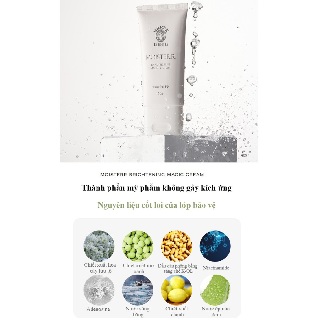 Kem làm sáng da MOISTERR BRIGHTENING Magic Cream 50g