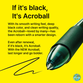 [PILOT] Bút Acroball 4+1 ngòi 0.5mm 0.7mm | Bút đa chức năng 4&1 Nhật Bản 4 màu kèm bút chì bấm