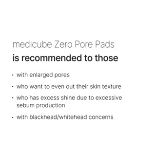 Medicube Zero Pore Pad 2.0 Phiên bản đôi - Bộ chăm sóc da tối thiểu lỗ chân lông - 70 miếng + Refill - Vẻ đẹp Hàn Quốc