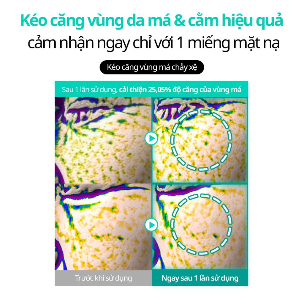 [VT] Mặt nạ nâng PDRN Glow Mặt nạ PDRN thuần chay Làm sáng & chăm sóc nếp nhăn <Flagship chính thức>
