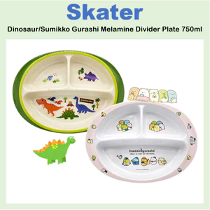 Đĩa Đựng Thức Ăn Trưa Chia Ngăn In Hình Khủng Long / Sumikko Gurashi Dung Tích 750ml M370