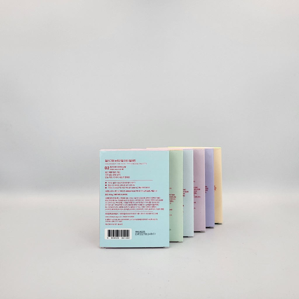 Bảng Phấn Mắt colorgram 9.9g Trang Điểm Đa Năng