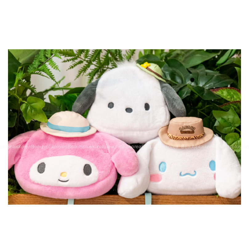 [SANRIO] Túi đeo chéo Everland X Sanrio (Kitty / Mymelody / Kuromi / Cinnamoroll / Pochacco / Hangyodon)