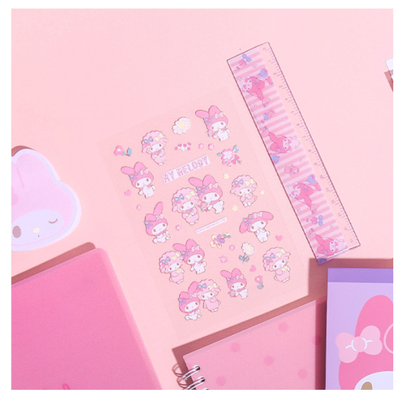 [SANRIO] MyMelody Yupo pp Sticker 3 miếng sanrio được cấp phép của Koreadaiso