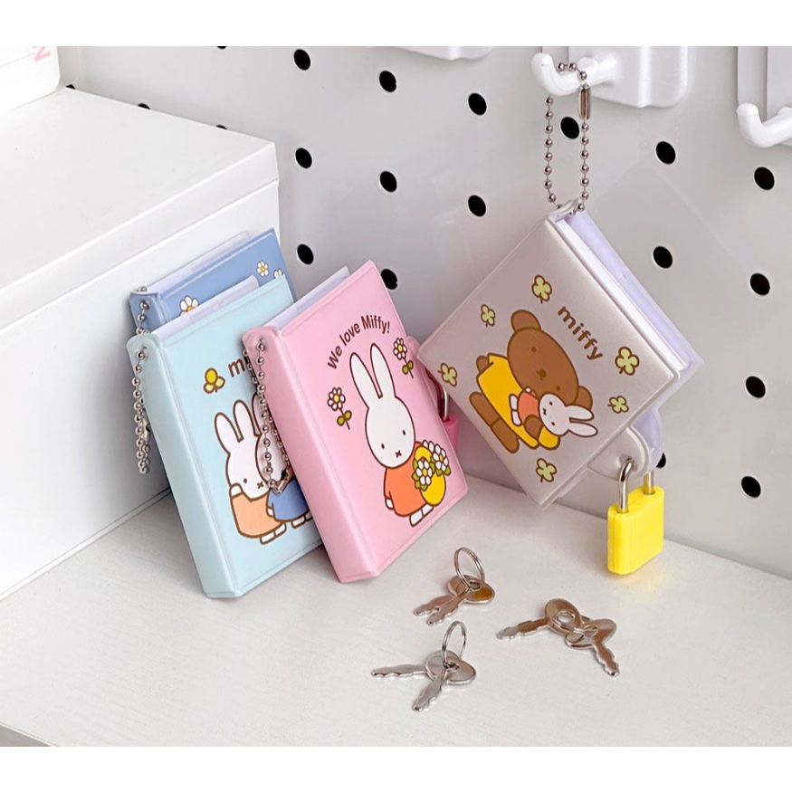 [MIFFY] Sổ tay Mini bí mật có móc khóa – Thiết kế ngẫu nhiên