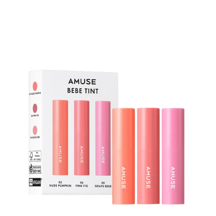 AMUSE Mini Bebe Tint Set 1.3g x 3ea