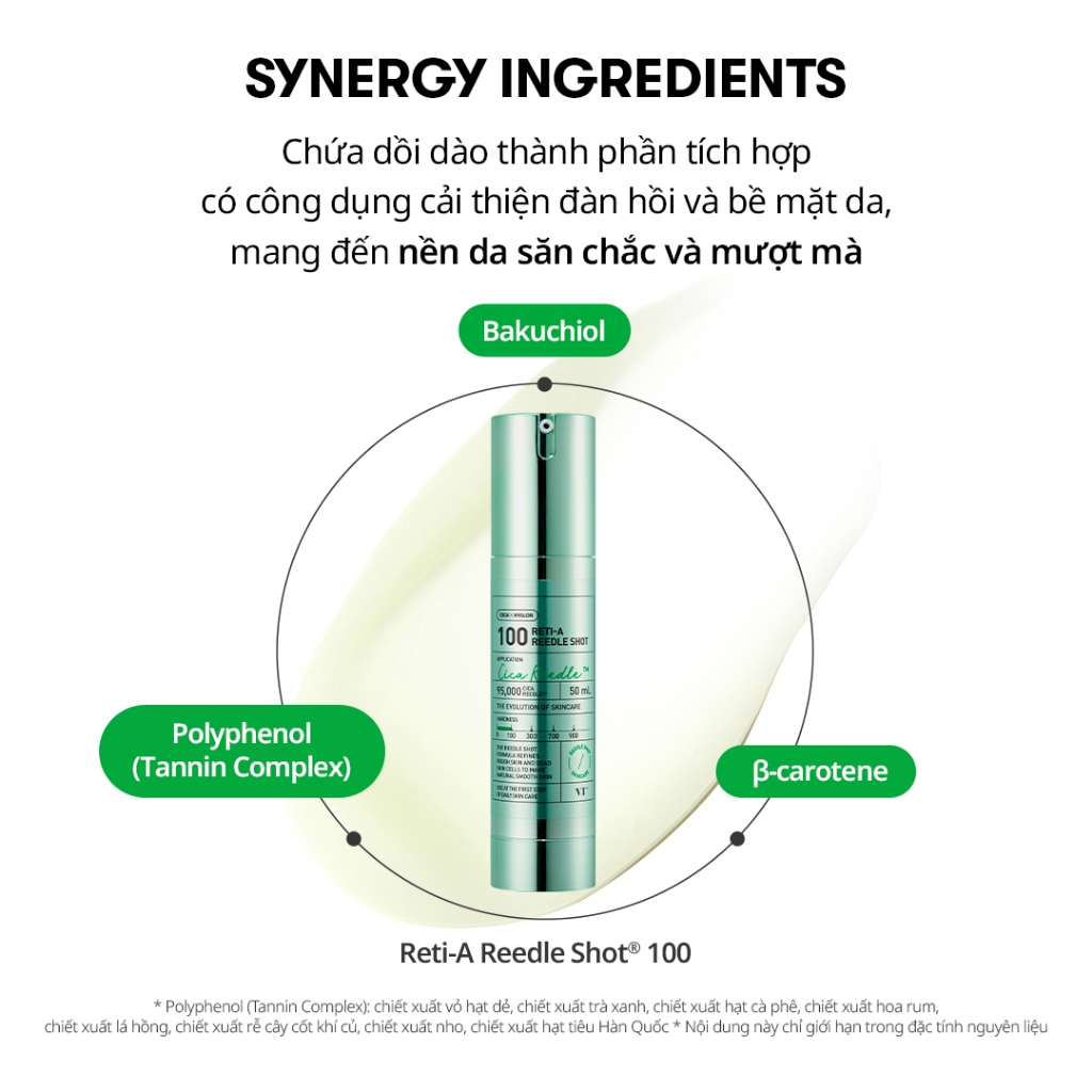 [VT] RETI-A Reedle Shot Retinol Care Giảm Kích Thước Lỗ Chân Lông [Cửa Hàng Chính Hãng]