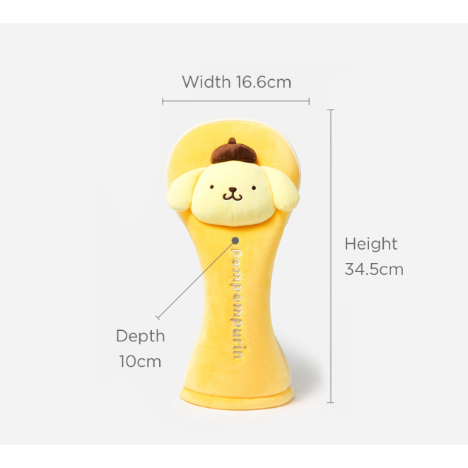 [Sanrio] Bộ bọc gậy golf gỗ PomPomPuRin, phong cách đơn giản và sang trọng