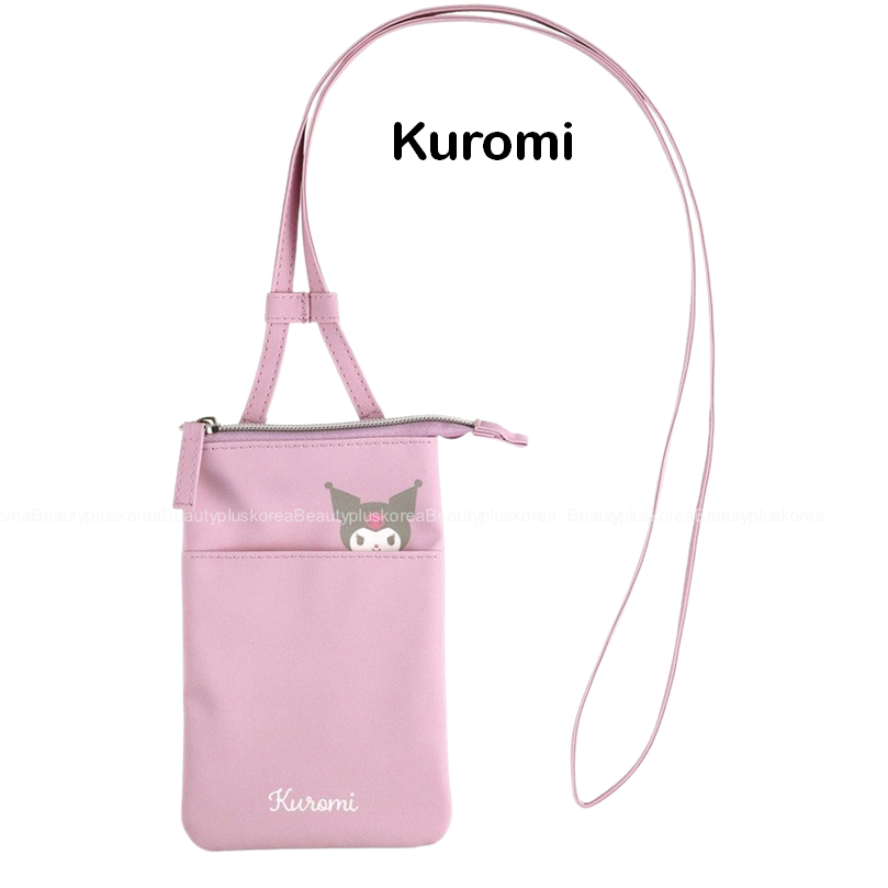 [Skater] Túi đựng điện thoại đeo chéo Sanrio (Kitty / Mymelody / Kuromi / Cinnamoroll / Hangyodon) ZSP1