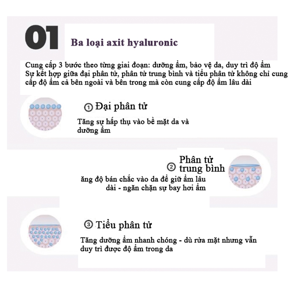 Tinh chất Serum Ampoule CQMONG dưỡng ẩm, làm trắng, căng da giảm nếp nhăn lọ 50ml