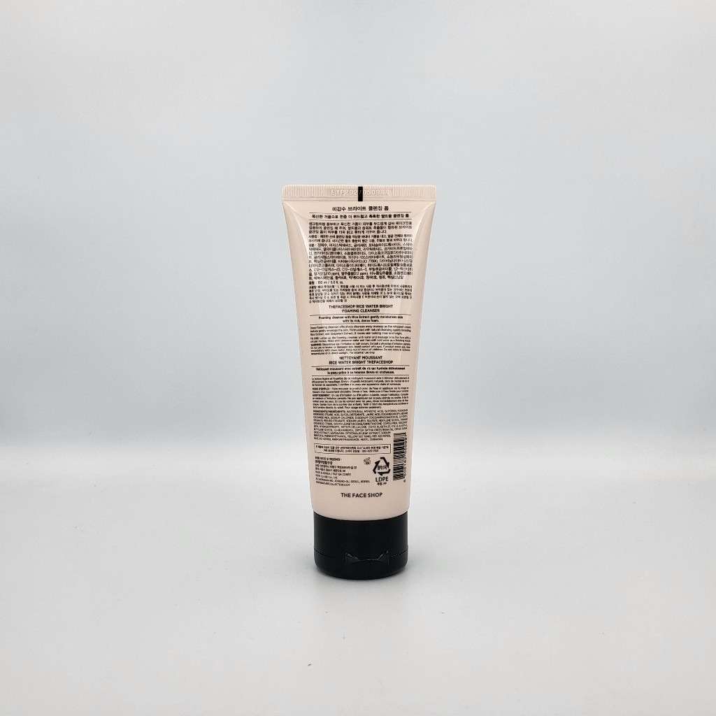 [Hàng mới về] Sữa Rửa Mặt Chiết Xuất Gạo Làm Sáng Da The Face Shop 150ml