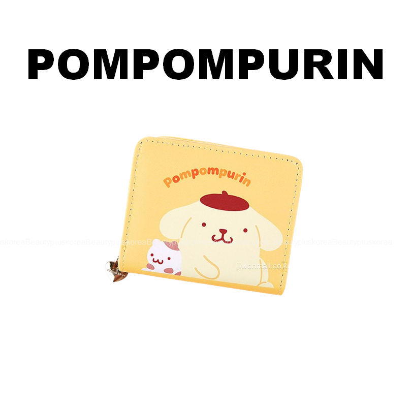 [Sanrio] Ví bỏ túi nhân vật Sanrio (Mymelody / Keroppi / Pompompurin / Kitty)