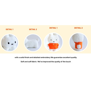 [Miffy] Miffy Standing / BRUNA FAMILY Rabbit Bag Móc khóa Túi quyến rũ