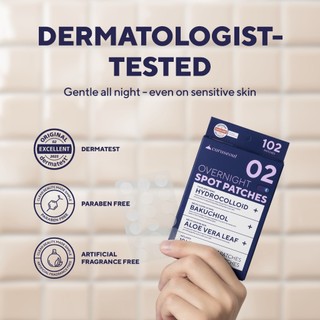 Miếng dán mụn caraseoul Overnight Spot Patches 102 miếng