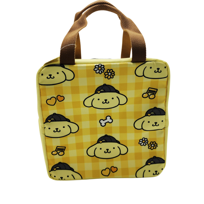 [SANRIO] Soạn Cà phê x Sanrio Nhân vật totebag Túi đựng đồ ăn trưa cách nhiệt Túi làm mát pompompurin kuromi mymelody