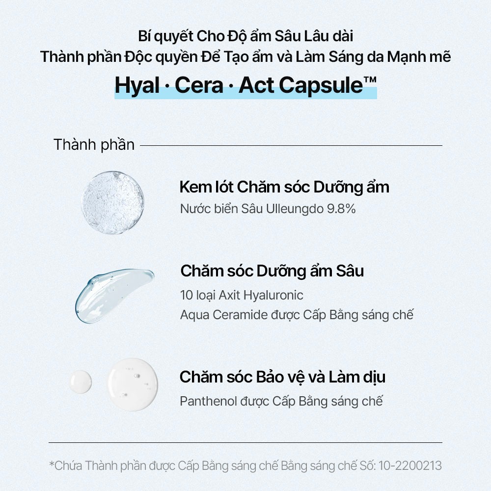 [STANDARD SEOUL] Serum dưỡng ẩm sâu, căng bóng da Hyaluronic Acid Ceramide (30ml)