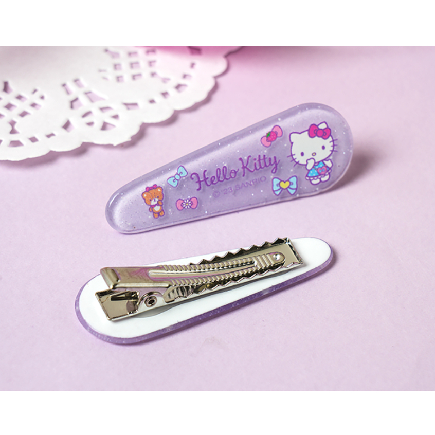 [Sanrio] Kẹp tóc Acrylic HelloKitty 2ea 1049279