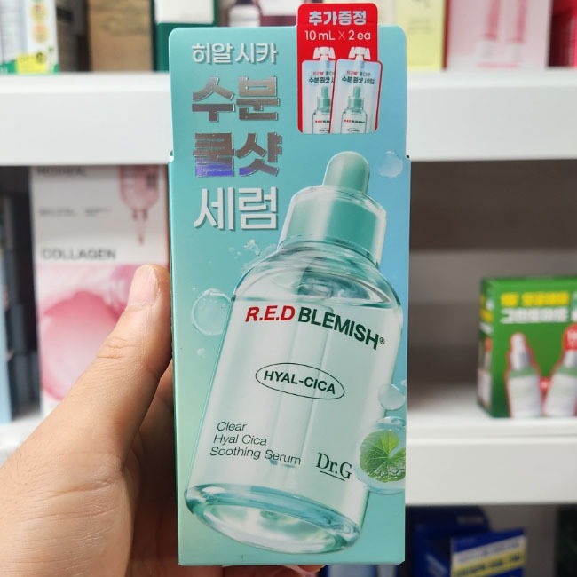 OLIVE YOUNG EDITION [50ml + 50ml] Red Blemish Clear Hyal-Cica Soothing Serum (Chăm sóc da Hàn Quốc, Vẻ đẹp Hàn Quốc, K-beauty)
