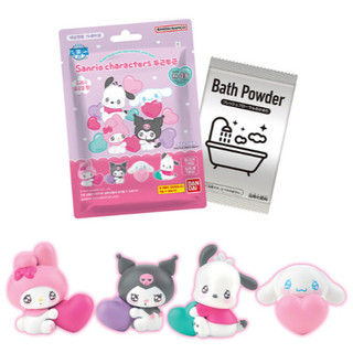 Bandai Sanrio Lovely Bộ bột tắm và hình người bạn