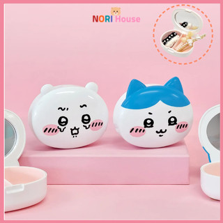 Chiikawa Hachiware Hộp đựng phụ kiện dễ thương Hộp đựng gương di động Hộp đựng du lịch