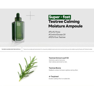 [MEDIHEAL] Ampoule chiết xuất cây trà 50ml – Làm dịu & cấp ẩm cho da mụn
