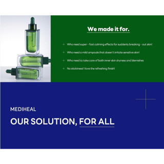 [MEDIHEAL] Ampoule chiết xuất cây trà 50ml – Làm dịu & cấp ẩm cho da mụn