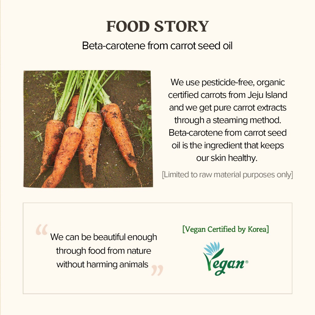 Ảnh [mánh lới quảng cáo] Sữa rửa mặt cà rốt tạo bọt cân bằng và dưỡng ẩm Carrot Carotene Balancing Cleansing Foam 30ml 2