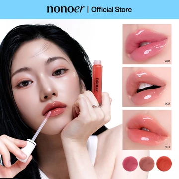 [nonoer chính thức] Son bóng màu Lip Plumper làm đầy môi, cho đôi môi căng mọng, 3 màu, 1.4g