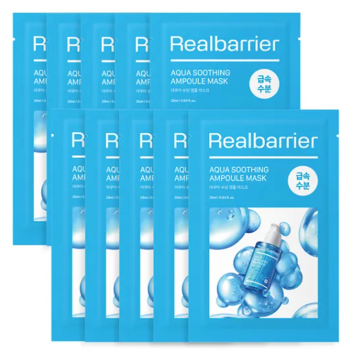 Real Barrier Mặt nạ Ampoule làm dịu da Aqua 5,10ea