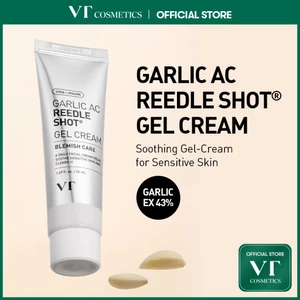 GARLIC AC REEDLE SHOT Gel Cream & Spot Cream Exosome Cream Kem Gel làm dịu vết thâm [Flagship chính thức]
