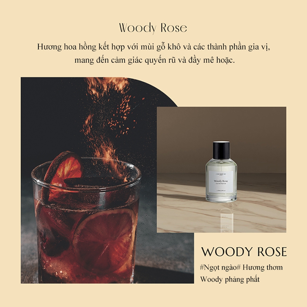 Nước hoa Come Inside Me Woody Rose Eau de Parfume 50mL