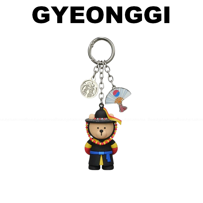 [STARBUCKS Hàn Quốc] Túi sưu tập khu vực Annyeong Bearista Móc khóa quyến rũ (Seoul / Gyeonggi)
