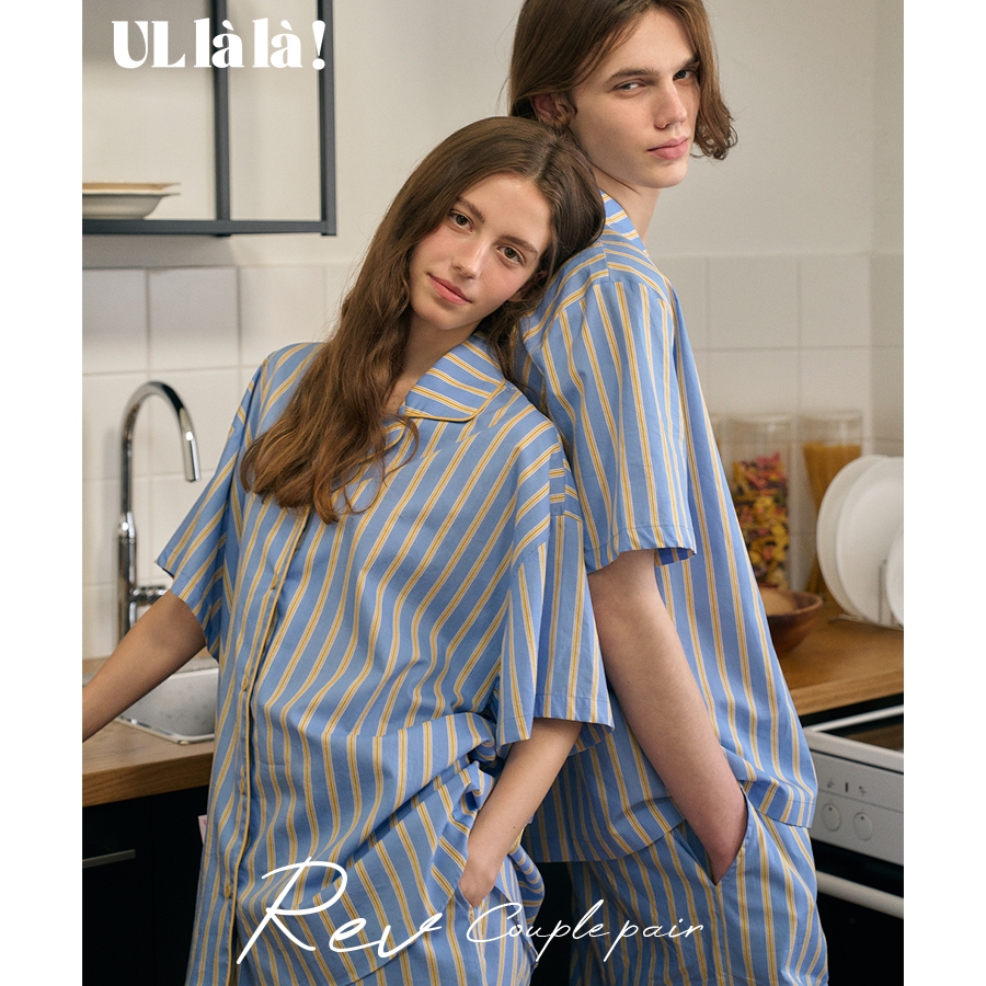 [MALL CHÍNH HÃNG] (25171) ULLALA PYJAMAS Rev Set đồ ngủ đôi couple mặc ...