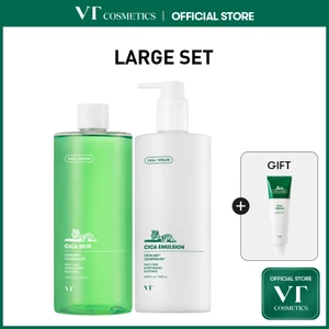 Cica Toner 510ml & Emulsion 500ml Exclusive SET for Live [Flagship chính thức]