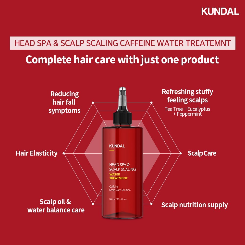 Ảnh [Gói 2]  Dầu gội giảm rụng tóc Caffeine 500ml + Dầu xả Caffeine Water Treatment 300ml 3