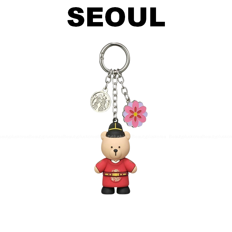 [STARBUCKS Hàn Quốc] Túi sưu tập khu vực Annyeong Bearista Móc khóa quyến rũ (Seoul / Gyeonggi)