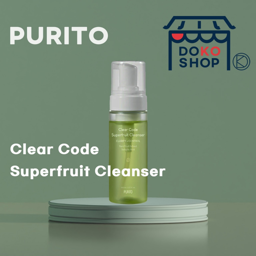 [Kbeauty] Sữa Rửa Mặt Siêu Trái Cây Purito Seoul Clear Code | Sữa Rửa Mặt Làm Sạch Nhẹ Nhàng & Chống Oxy Hóa Có Độ Ph...