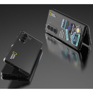 National Geographic - Ốp lưng họa tiết mỏng trong suốt cho vỏ cứng galaxy z fold 5 6 / fold6