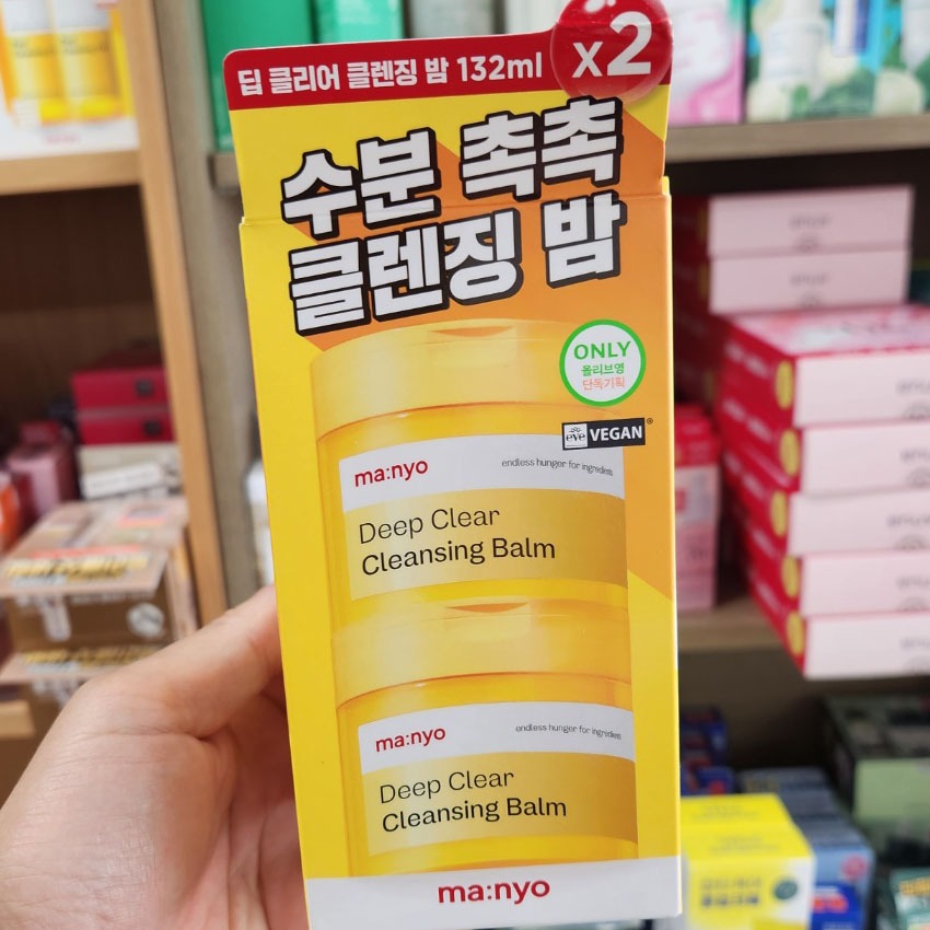 OLIVE YOUNG EDITION [132ml x 2 EA] Sữa rửa mặt Deep Clear (Chăm sóc da Hàn Quốc, Làm đẹp Hàn Quốc, K-Beauty)