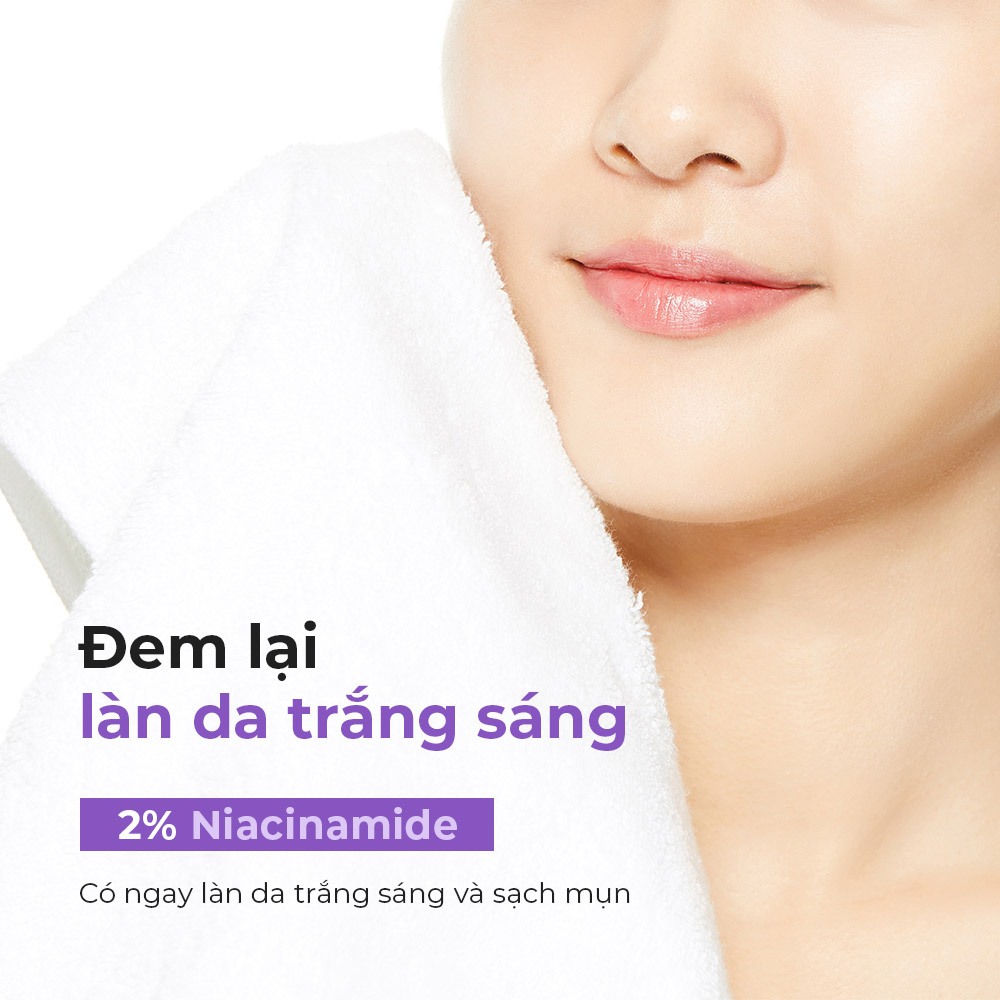 Ảnh Toner AHA/ BHA tẩy tế bào chết làm sáng da giảm mụn hiệu quả dung tích 50ml 2